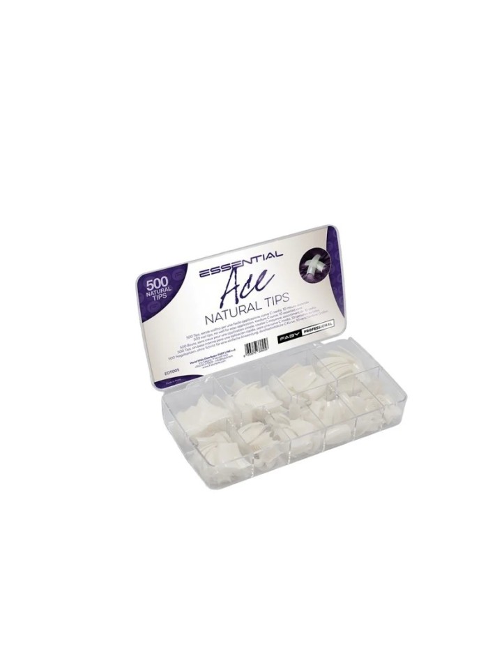 FABY Essential Ace natural Tips box 500pz