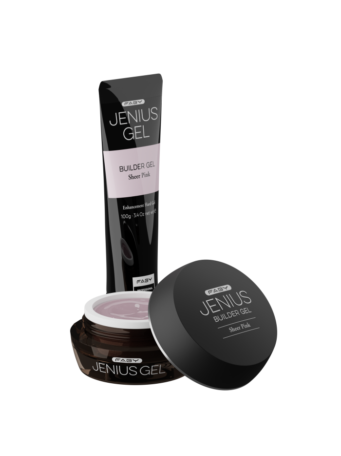 FABY Jenius Gel Builder Sheer pink 100gr