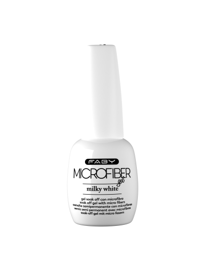 FABY Microfiber gel Milky white 15ml