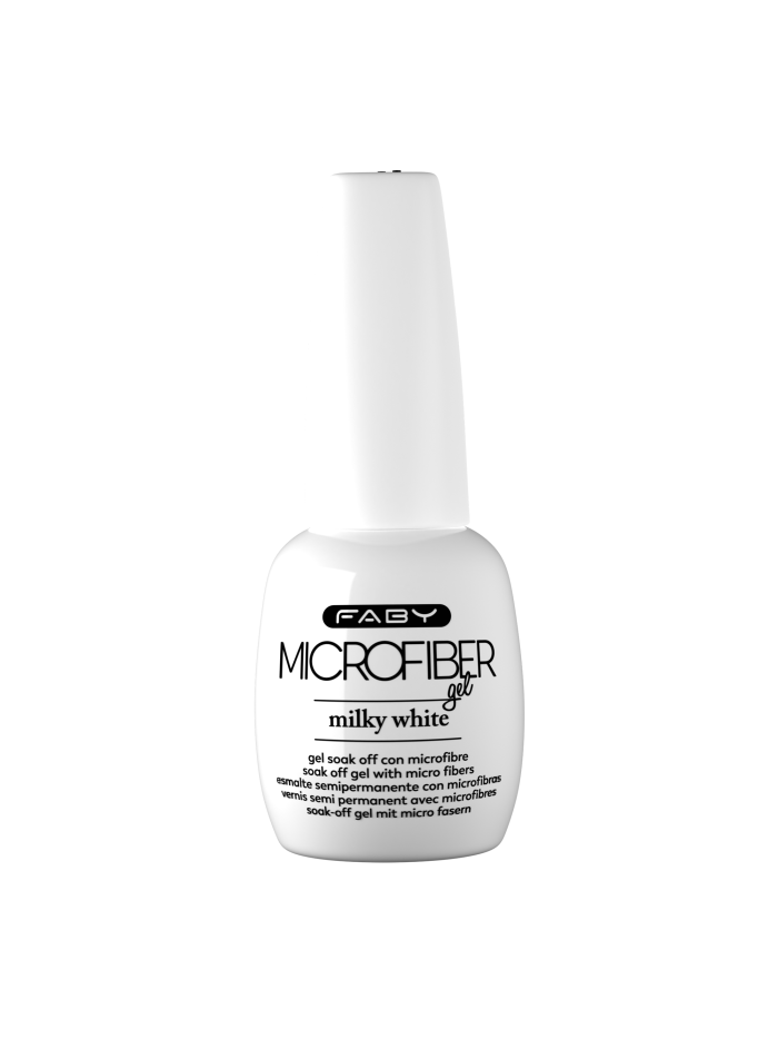 FABY Microfiber gel Milky white 15ml