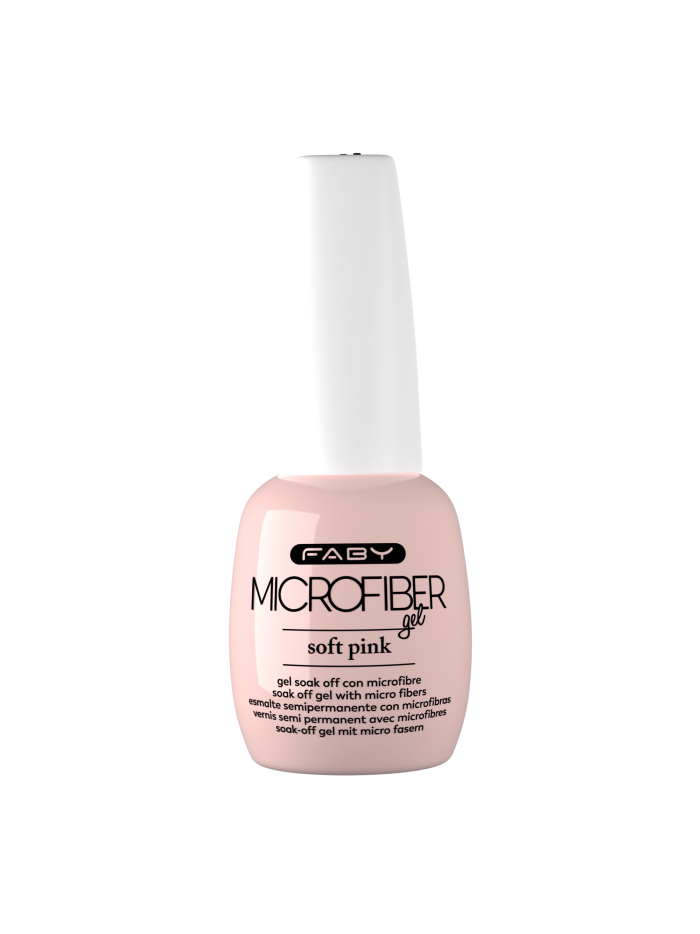 FABY Microfiber gel Soft pink 15ml