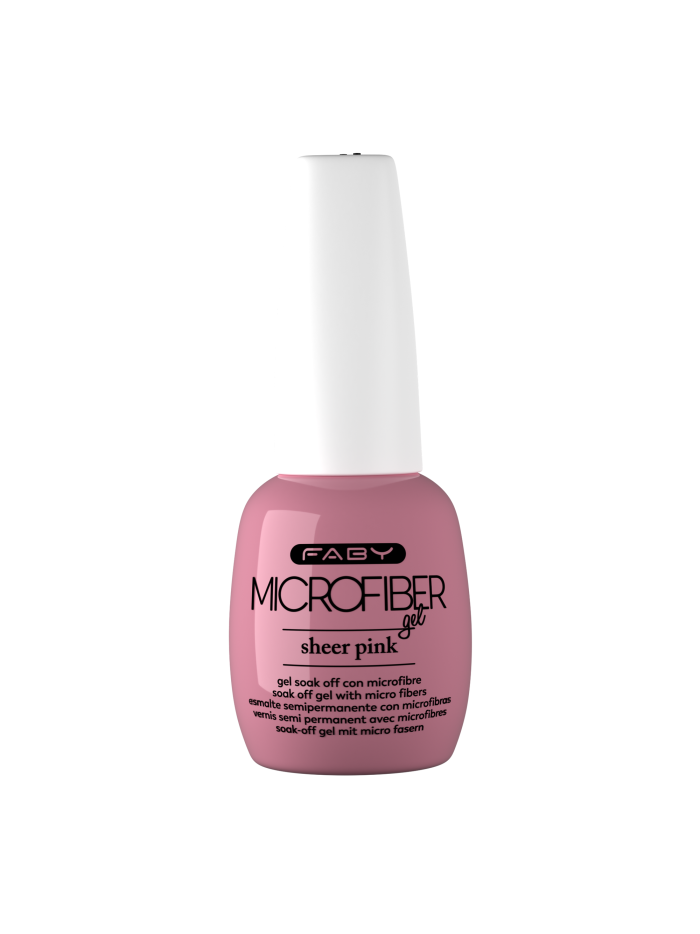 FABY Microfiber gel Sheer pink 15ml