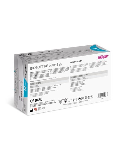 Guanti in nitrile nero 100pz