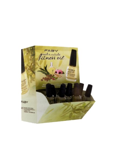 FABY Nail and Cuticle Fitness oil 5ml BOX 40pz