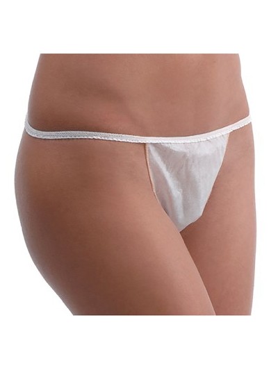 Tanga donna monouso in tnt 100pz