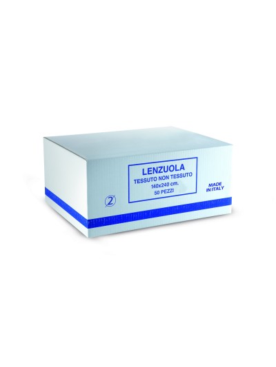 Lenzuola monouso in tnt 140x240cm 50pz