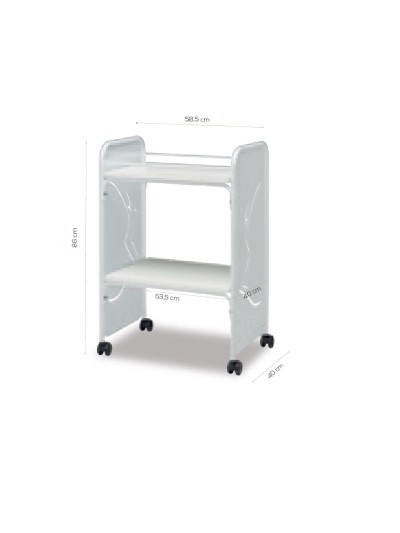 Carrello Lolly plus in acciaio