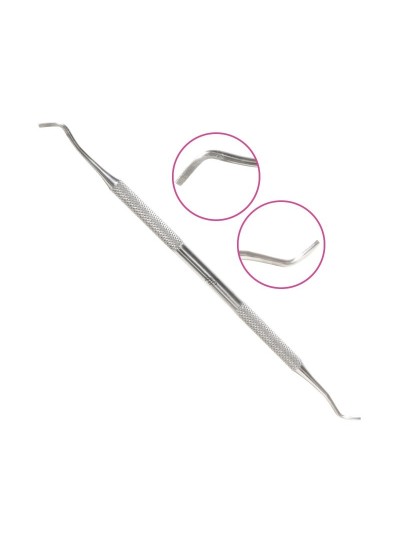 Specillo doppio acciaio inox