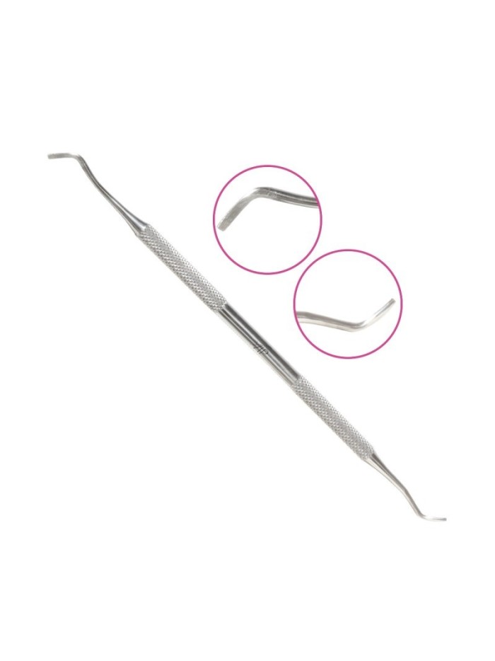 Specillo doppio acciaio inox