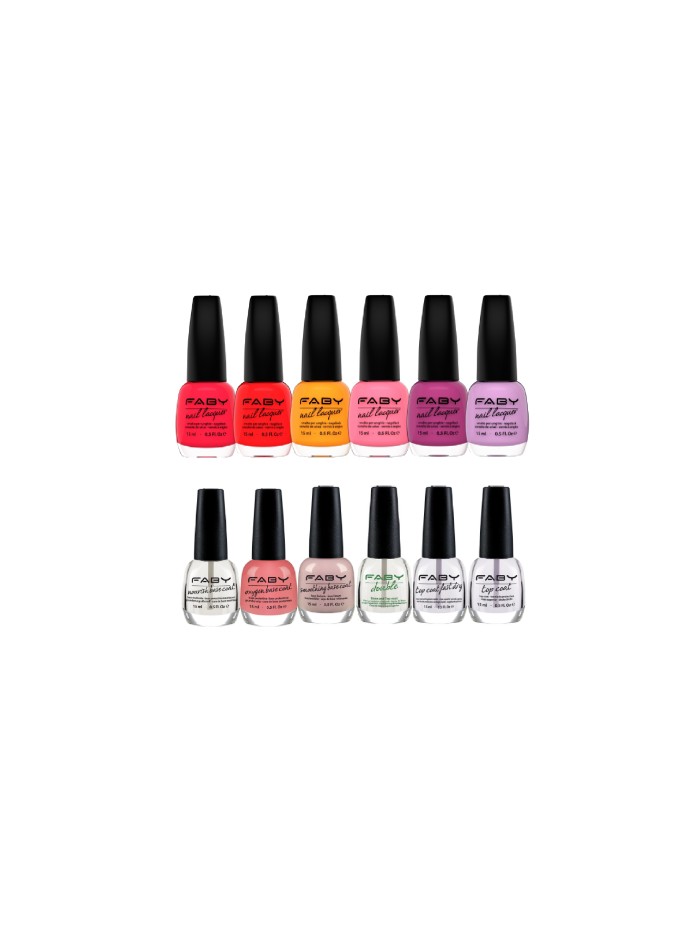 Faby Collezione Mediterranea Smalti + Trattamenti