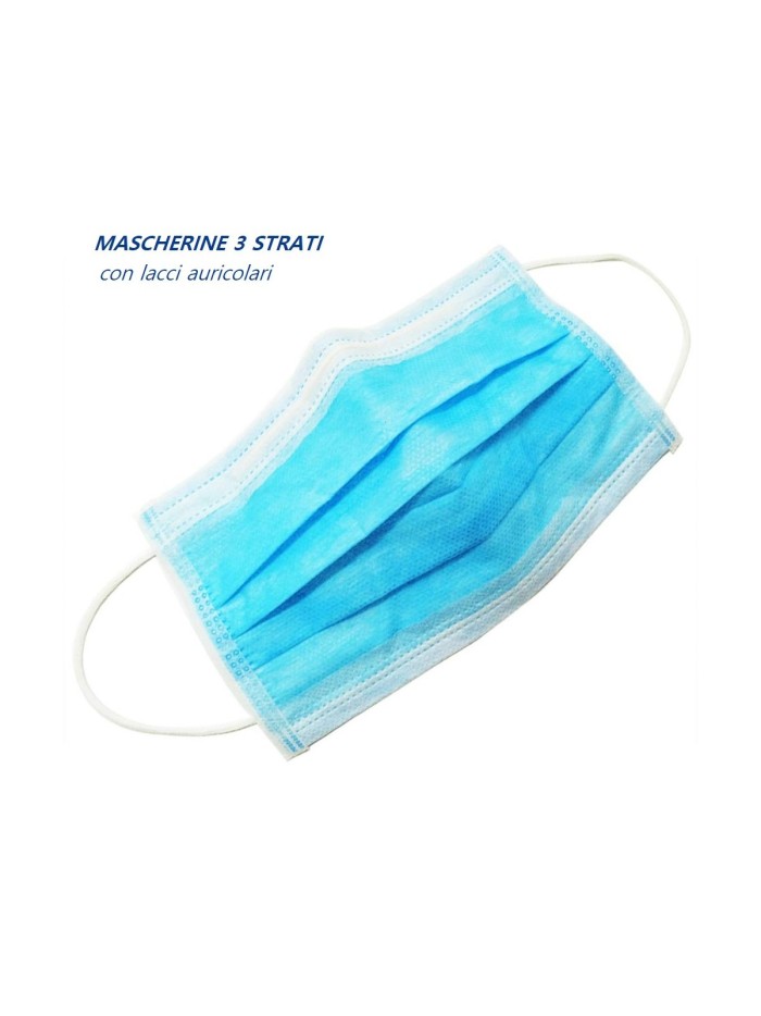 Mascherina chirurgica 3 strati 50pz