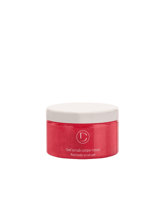 Gel scrub corpo rosso drenante cellulite 800gr