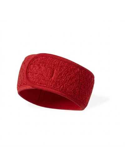 Fascia per capelli con velcro colore rosso