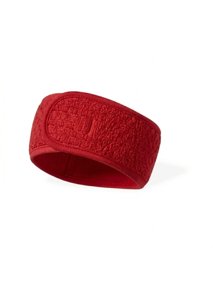 Fascia per capelli con velcro colore rosso