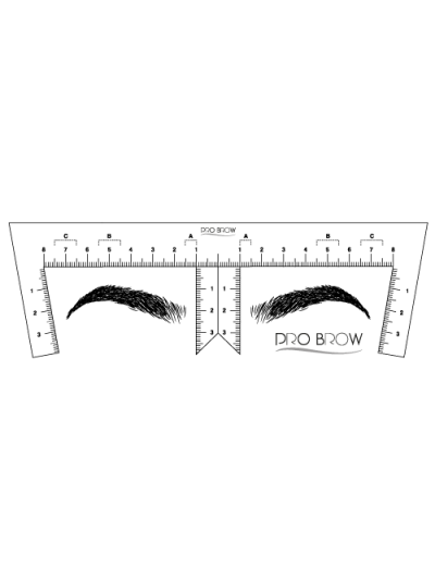 ProBrow Ruler/Righelli adesivi 10pz