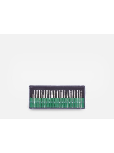 Set 30 punte diamantate per fresa