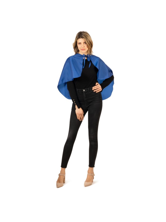 Mantella per piega Blu