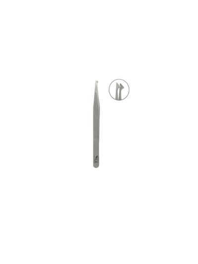 Pinzetta a L per allungamento ciglia volume