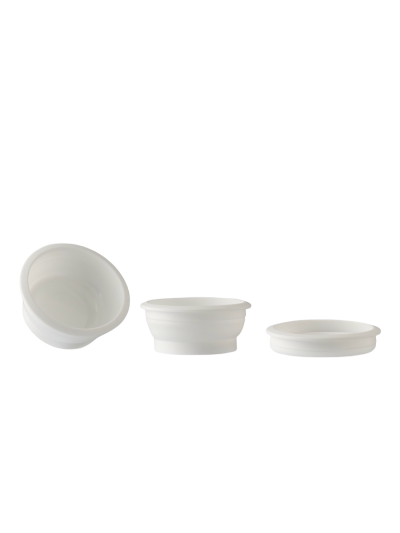 Ciotola manicure pieghevole in silicone