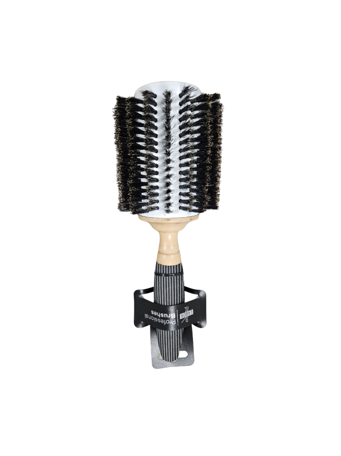 Spazzola termica in ceramica e setole di cinghiale ø 55