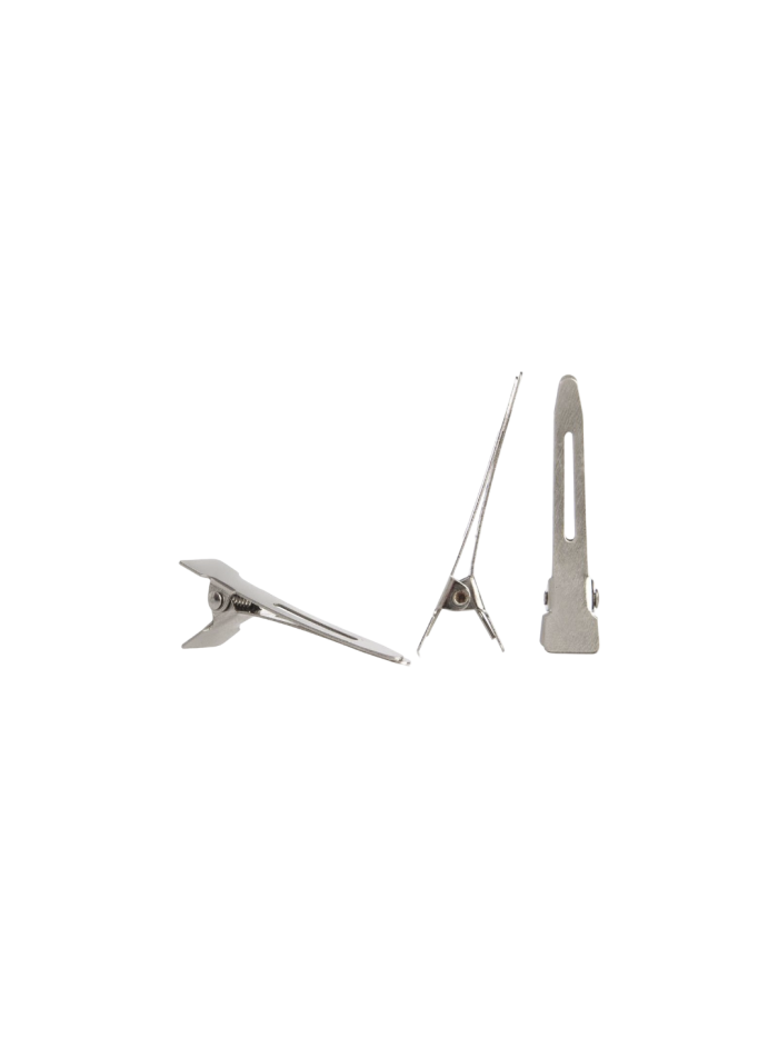 Becchi cicogna in acciaio 100pz - 4,50cm