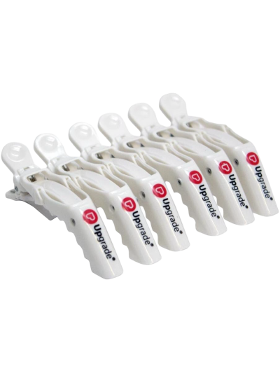 Pinze con leveraggio alligator clips 6pz - 8,50cm