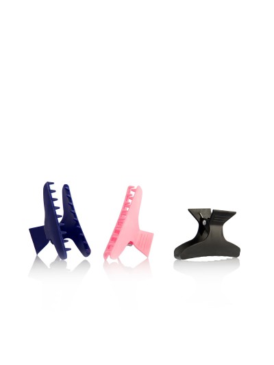 Pinze farfalla colorate 12pz