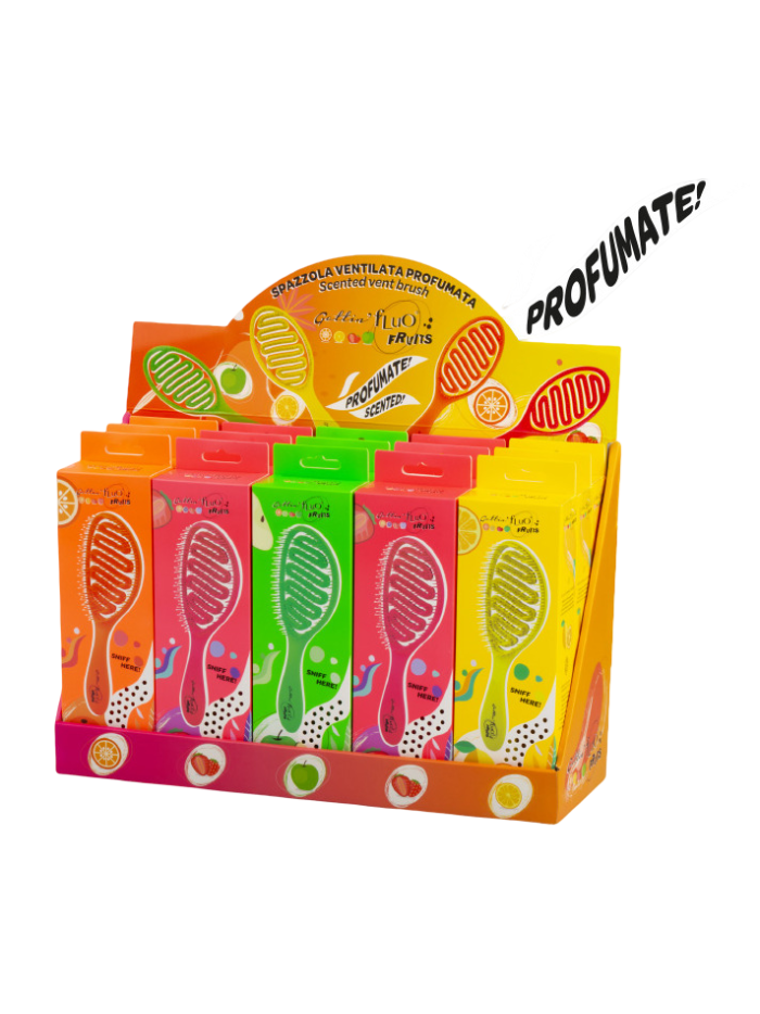 Spazzola districante profumata Gettin' Fluo