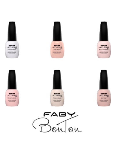 FABY Bon Ton Lacquering Collection 6pz - ONE SHOT