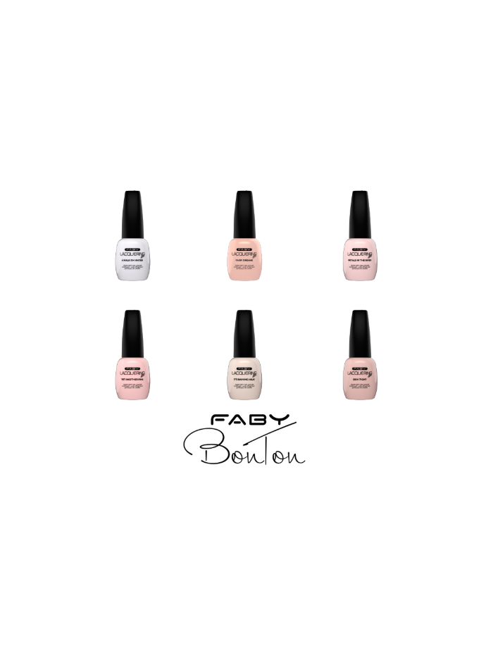 FABY Bon Ton Lacquering Collection 6pz - ONE SHOT