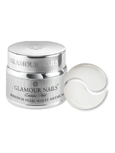 Gel French Pearl white medium 30ml