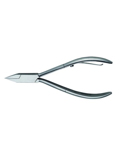 Tronchese per unghie inox punta piatta